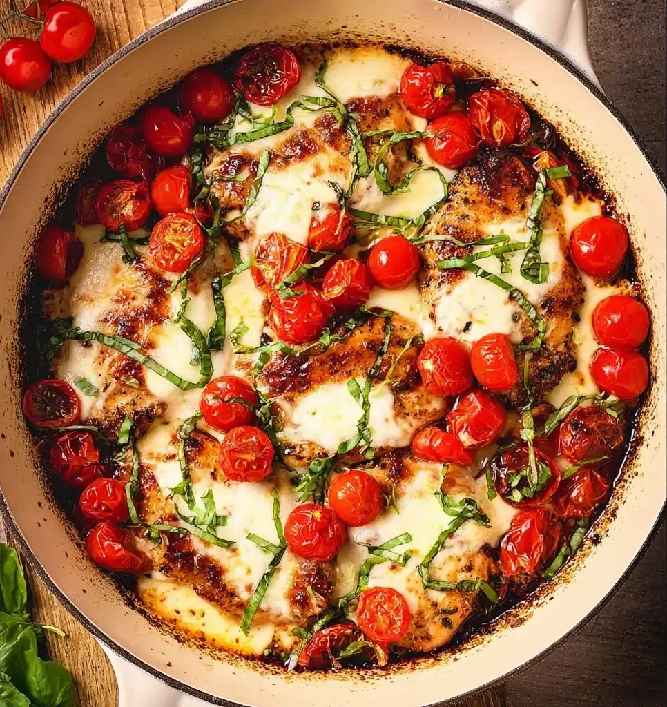 One Pan Balsamic Chicken Recipe