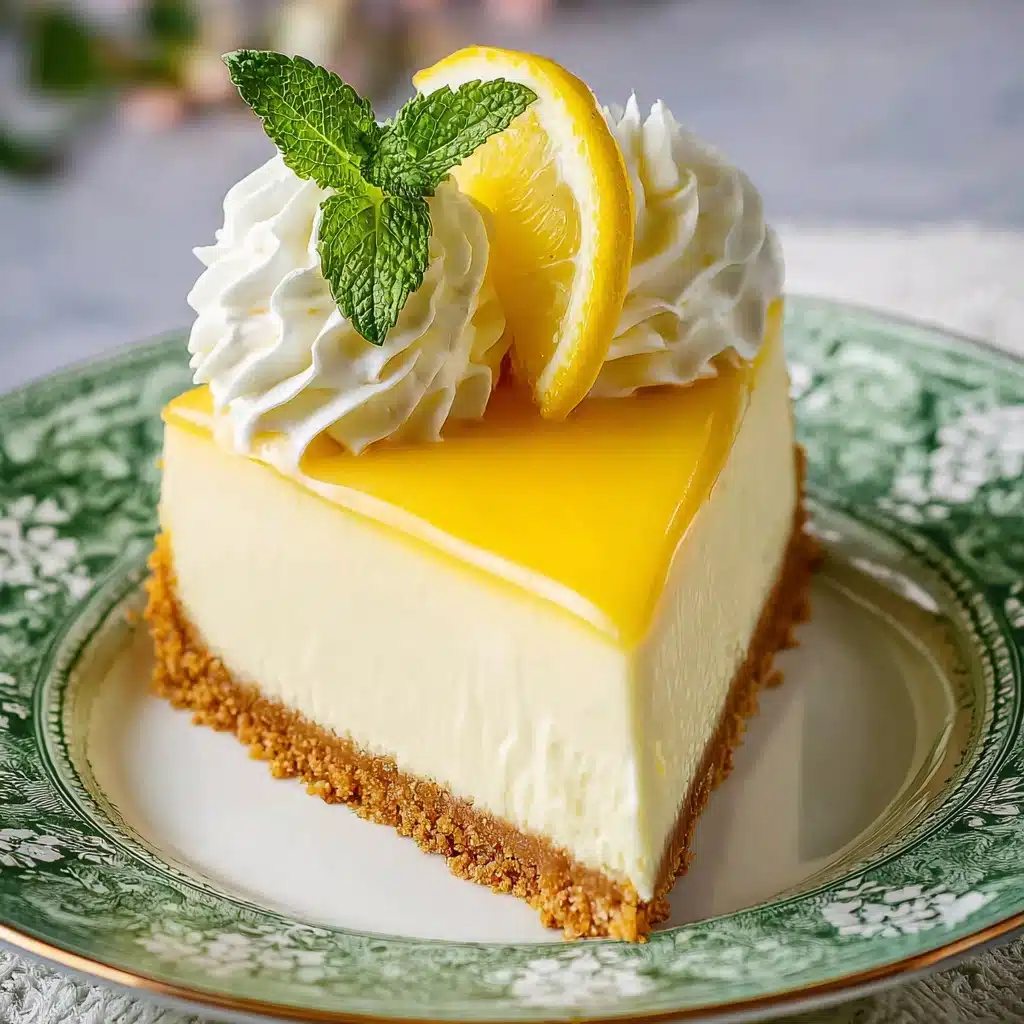 Lemon Cheesecake Recipe