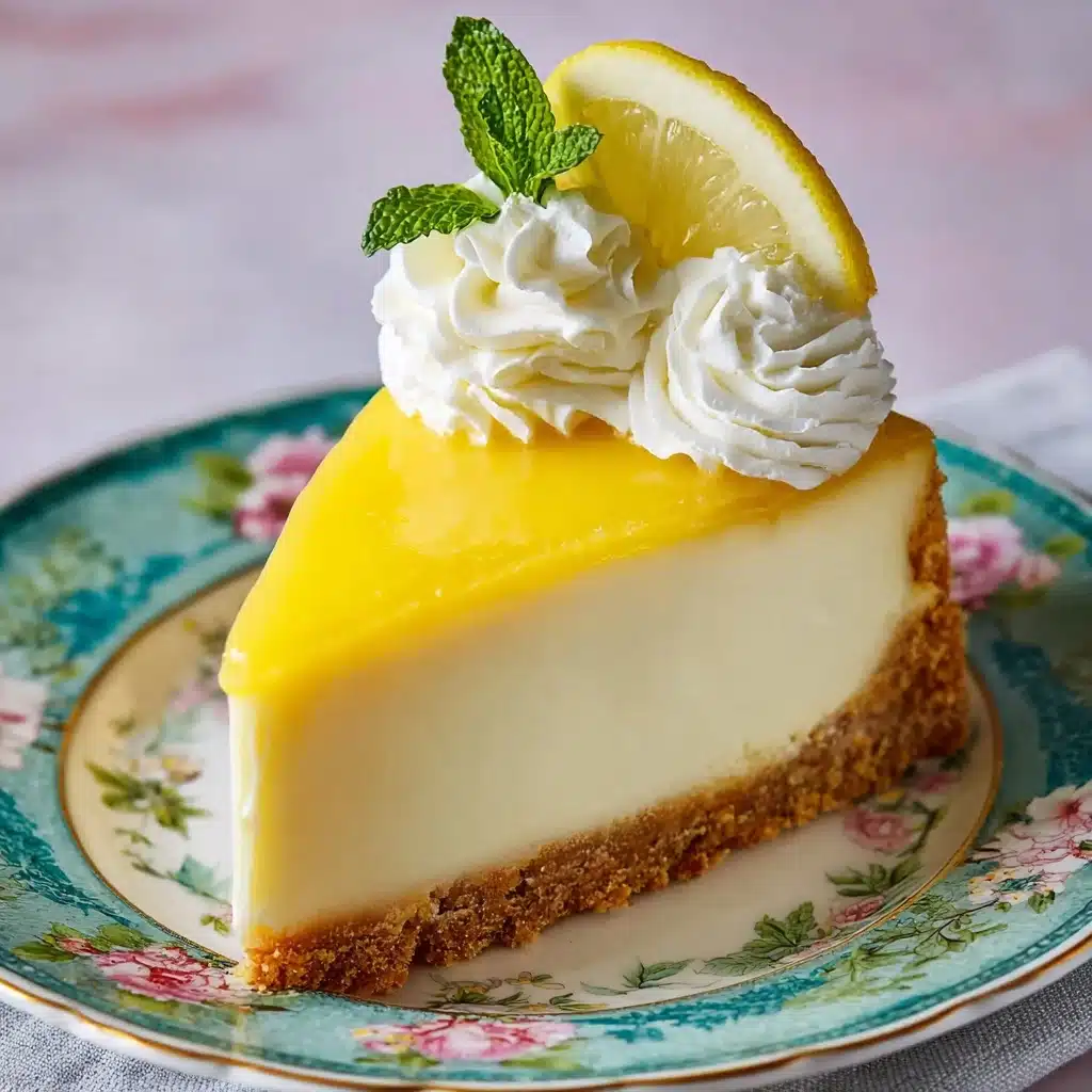 Lemon Cheesecake Recipe - Recipe Image