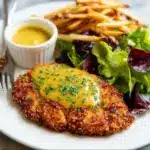 Pretzel Crusted Chicken with Honey Mustard Sauce Recipe