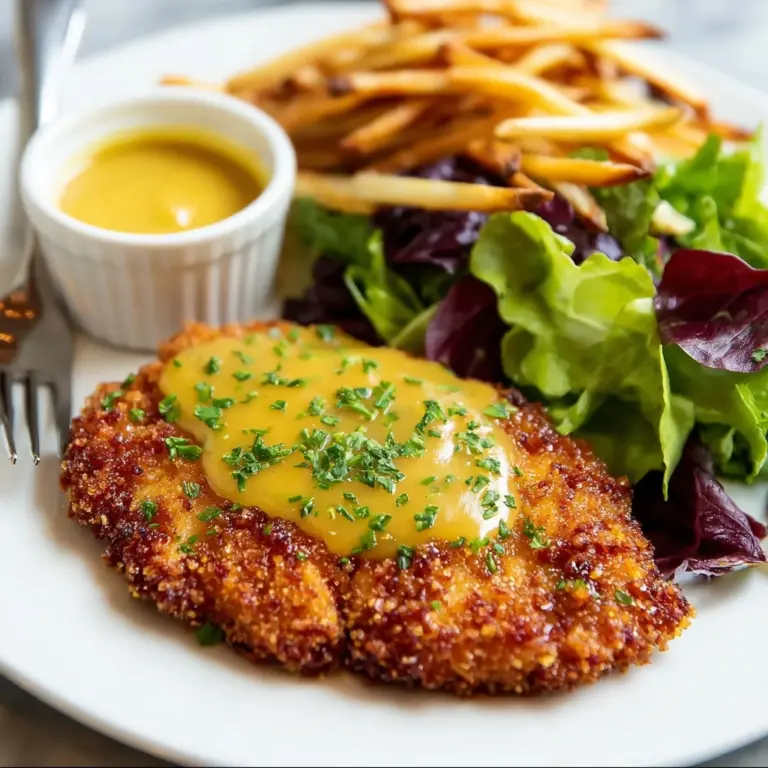 Pretzel Crusted Chicken with Honey Mustard Sauce Recipe