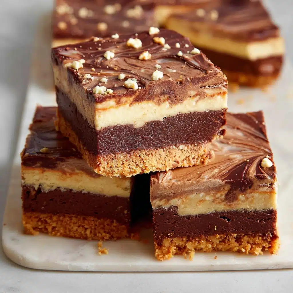 Nutella Cheesecake Bars Decadent Recipe