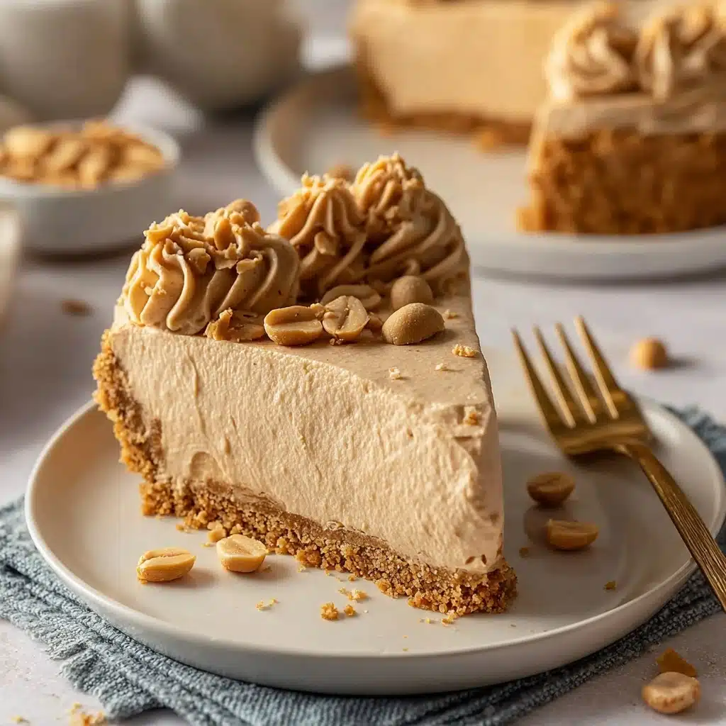 Old Fashioned Peanut Butter Pie Recipe - Recipe Image