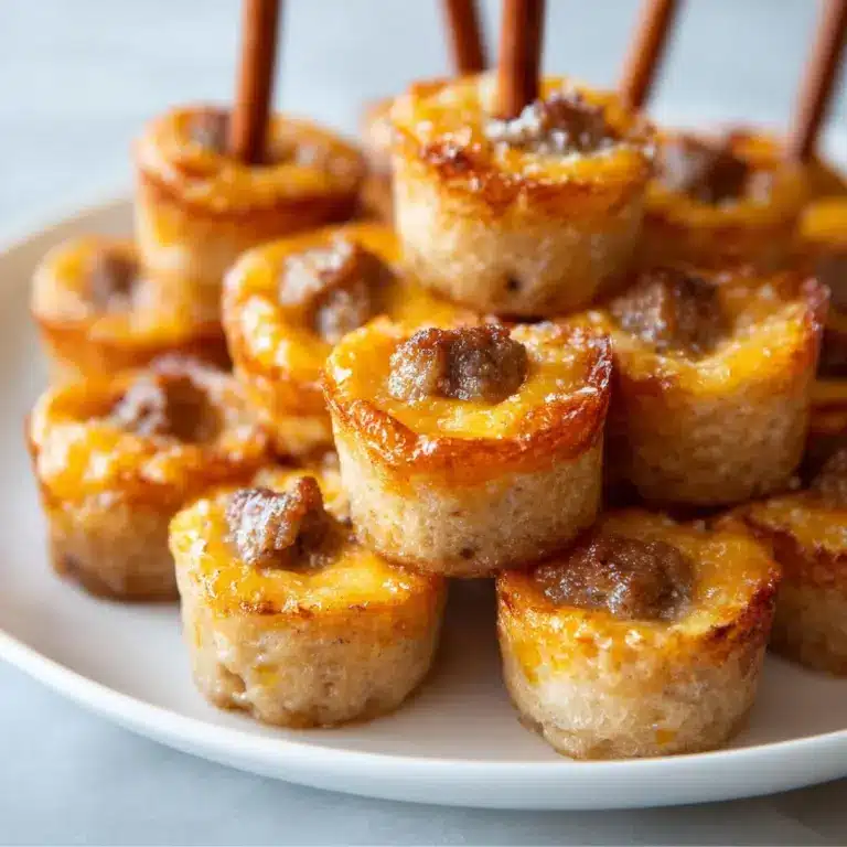 Sausage Bites with Maple Recipe