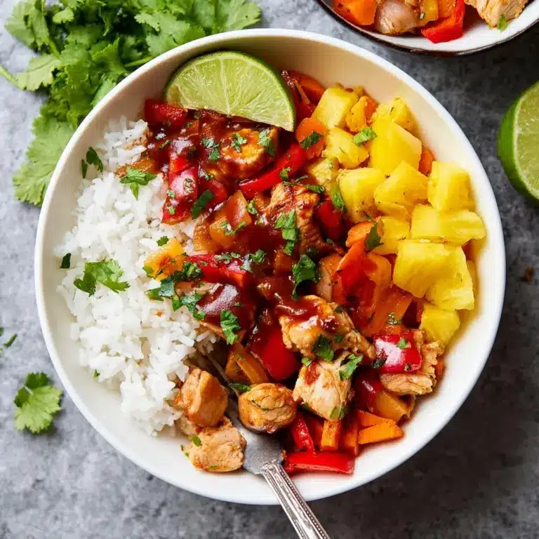Hawaiian Chicken Sheet Pan Meal (Whole30, Paleo, Low Carb) Recipe