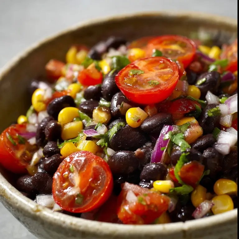 Mexican Bean Salad Recipe