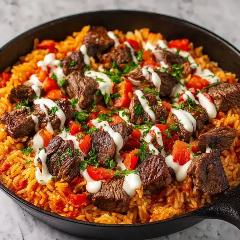 Steak Queso Rice : A Flavorful Recipe