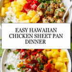 Hawaiian Chicken Sheet Pan Meal (Whole30, Paleo, Low Carb) Recipe