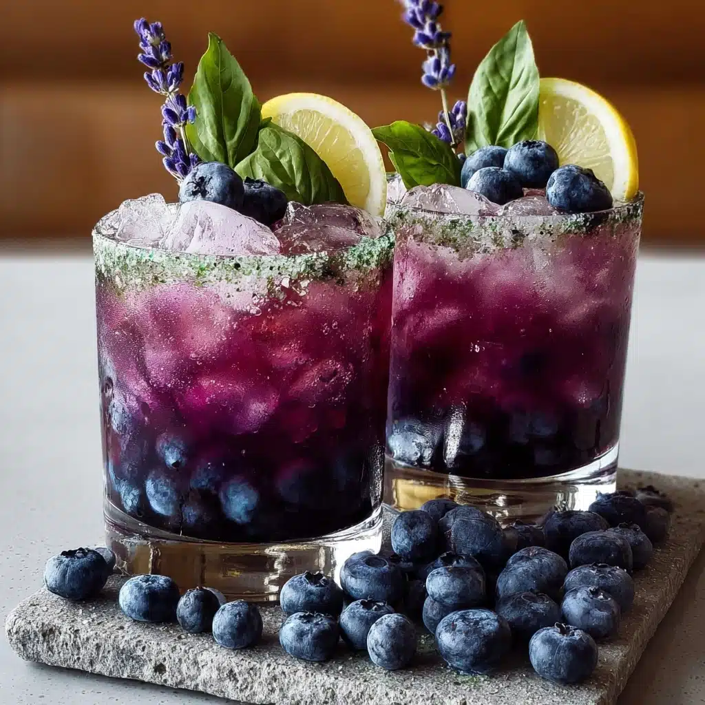 Blueberry Basil Lemon Mocktail: A Refreshing Summer Recipe - Recipe Image
