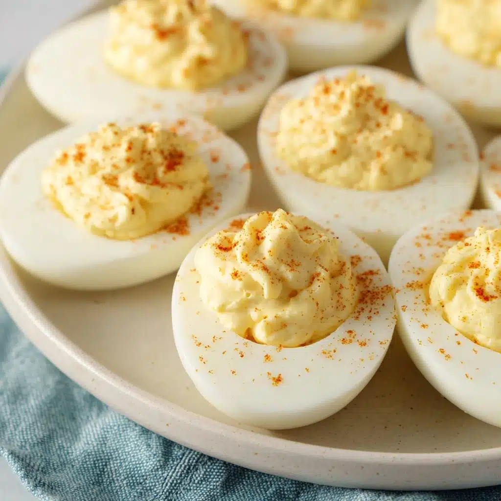 Smoked Deviled Eggs Recipe - Recipe Image