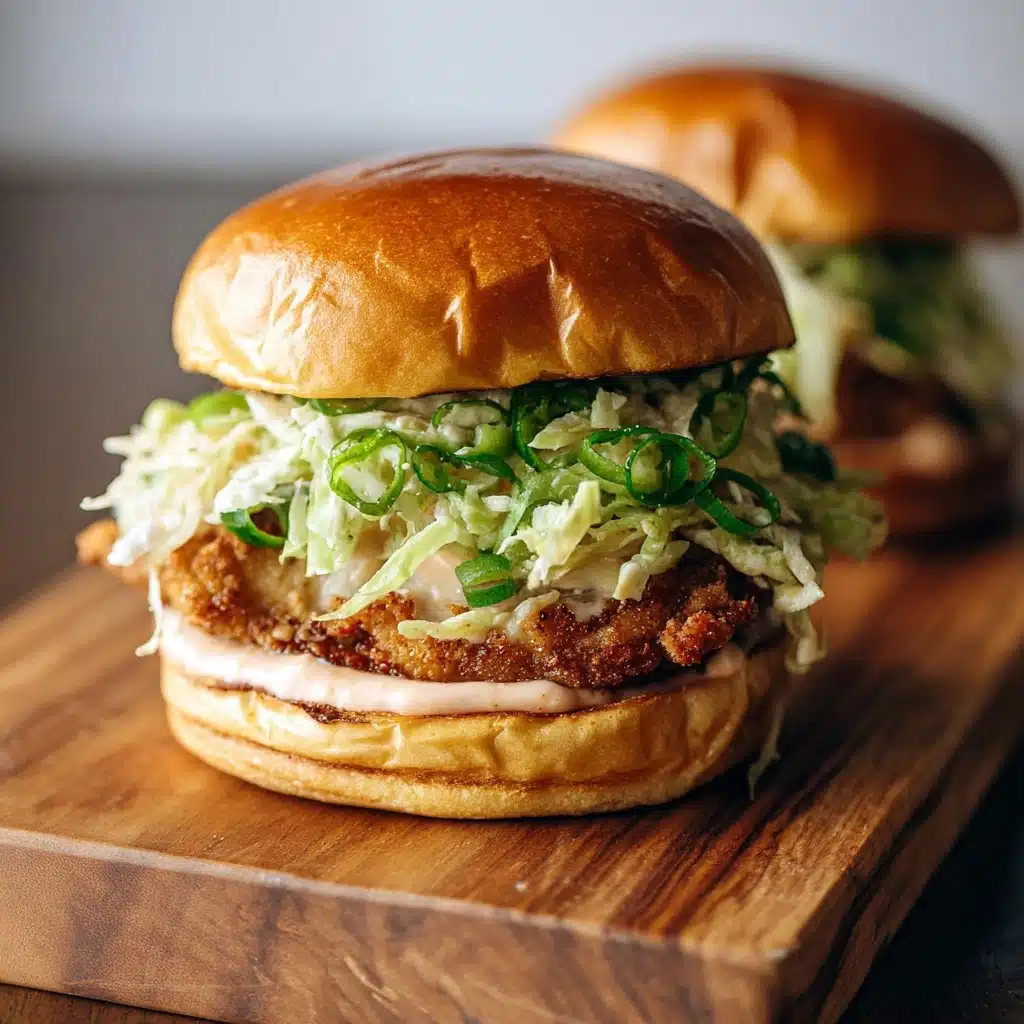 Chicken Teriyaki Burgers with Sesame Slaw Recipe - Recipe Image