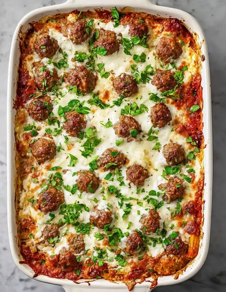 Line bottom of baking dish with a single layer of cooked garlic bread Recipe - Recipe Image
