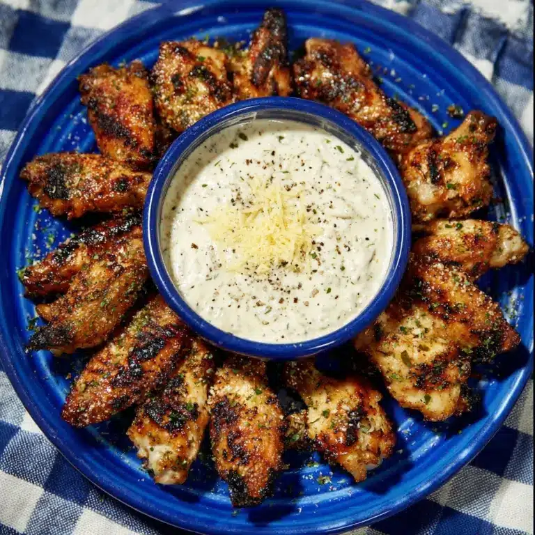 Garlic Parmesan Wing Sauce Recipe