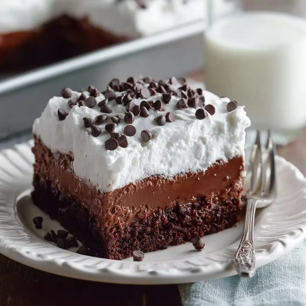 Chocolate Poke Cake Recipe - Recipe Image
