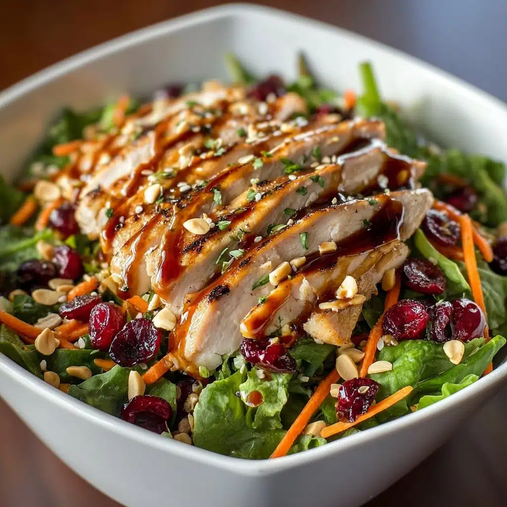 Asian Chicken Cranberry Salad Recipe - Recipe Image
