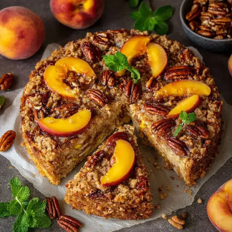 Peach Coffee Cake Recipe