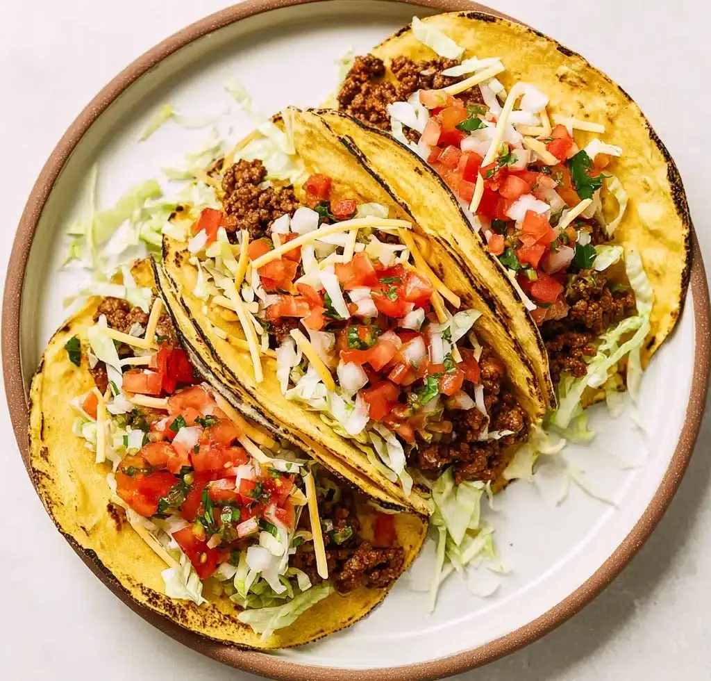 30-Minute Ground Beef Tacos Recipe - Recipe Image