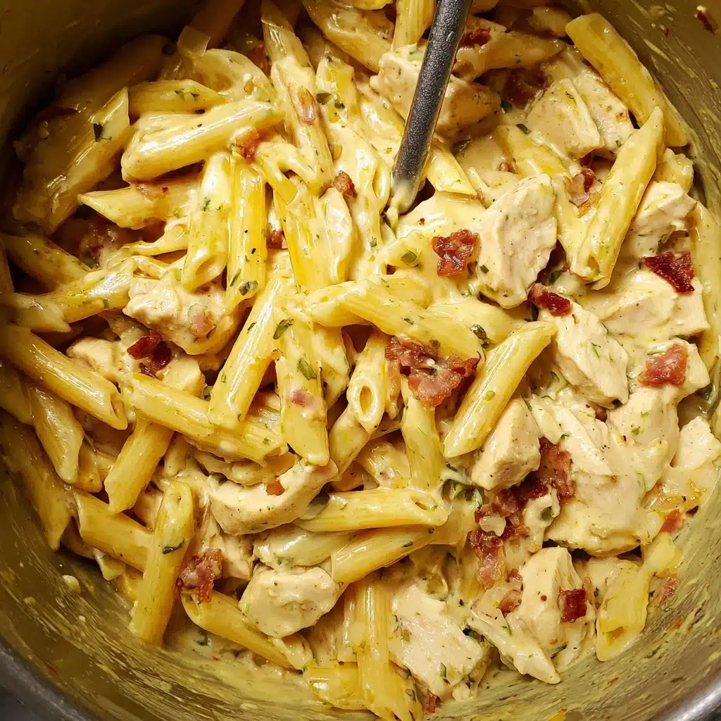 Instant Pot Chicken Ranch Pasta Recipe - Recipe Image