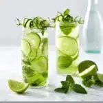 Cucumber and gin fizz Recipe