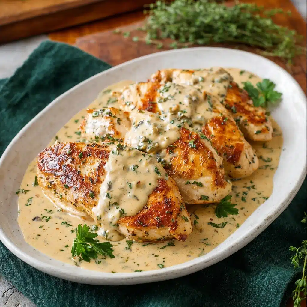 Creamy Dijon Mustard Chicken Recipe