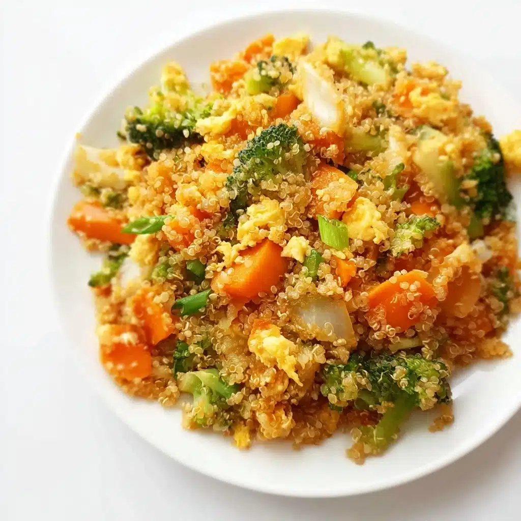 15-Minute Quinoa Fried Rice Recipe - Recipe Image