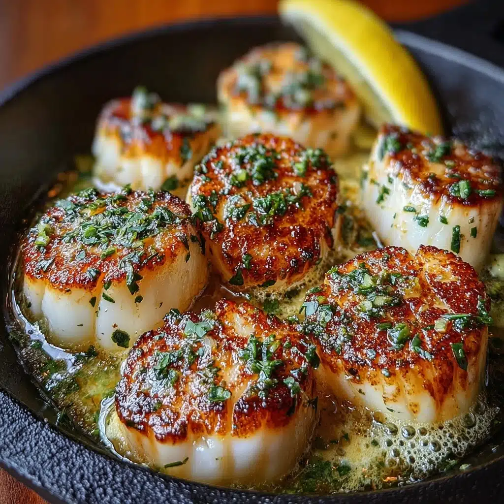 Garlic Butter Baked Scallops: The Ultimate Seafood Recipe - Recipe Image