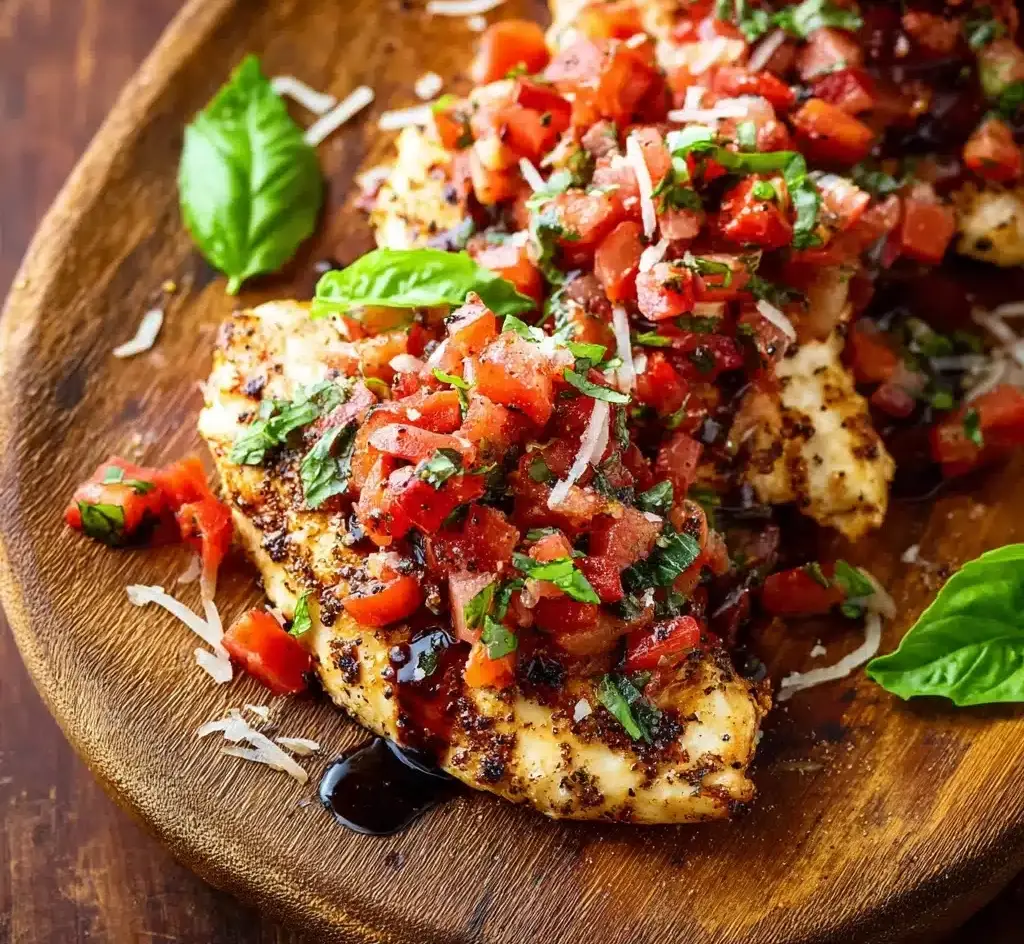 Grilled Bruschetta Chicken Recipe
