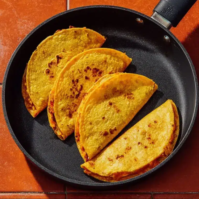 Crispy Buffalo White Bean Tacos (Vegan) Recipe