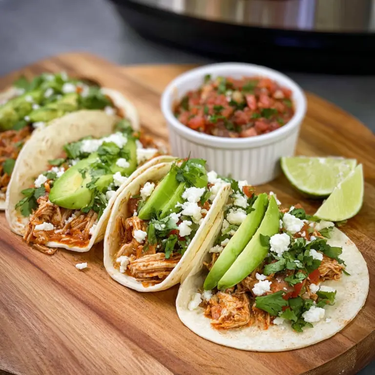 Slow Cooker Chicken Tacos Recipe