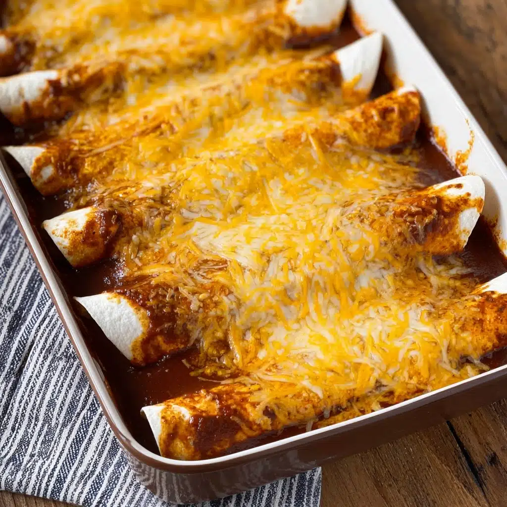 Shredded Beef Enchiladas (Slow Cooker) Recipe