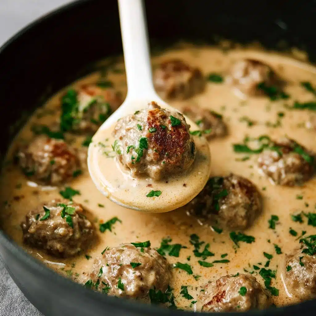 Crockpot Swedish Meatballs (From Scratch!) Recipe - Recipe Image