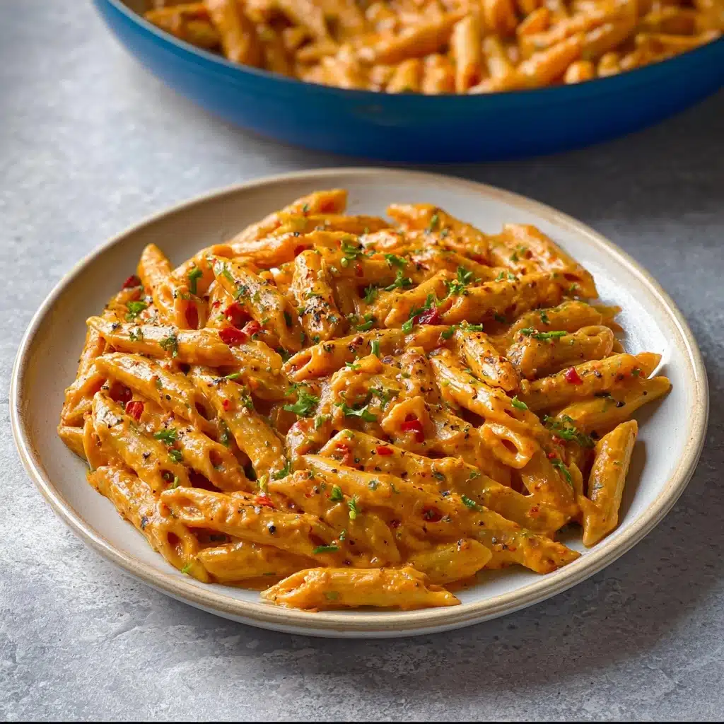Easy Roasted Red Pepper Pasta Sauce (Creamy Recipe) Recipe