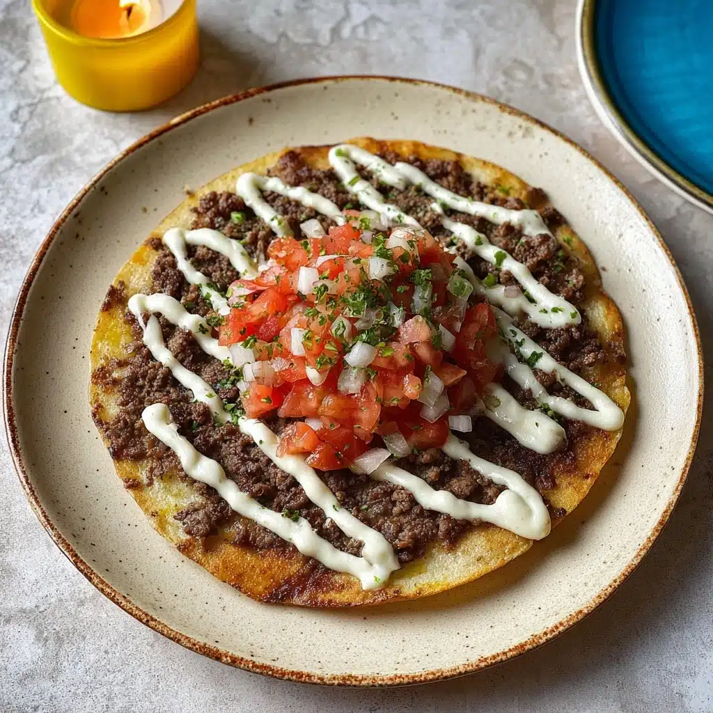 Easy Smash Burger Tacos (Viral Air Fryer Recipe) Recipe - Recipe Image