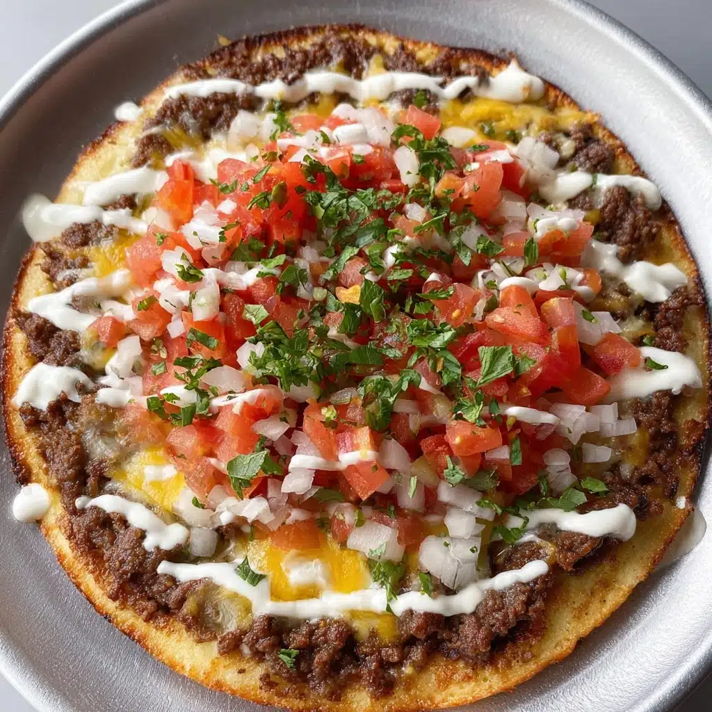 Easy Smash Burger Tacos (Viral Air Fryer Recipe) Recipe - Recipe Image