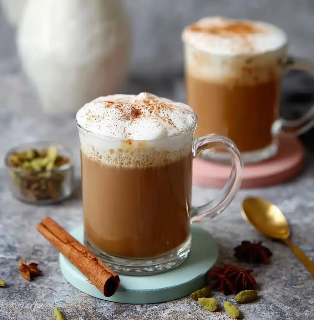 Starbucks Chai Tea Latte Copycat Recipe - Recipe Image