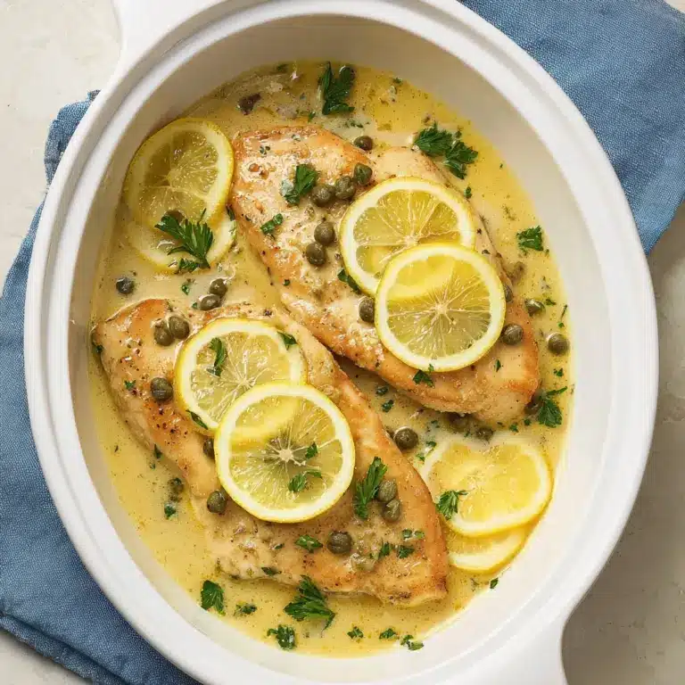 Slow Cooker Chicken Piccata Recipe