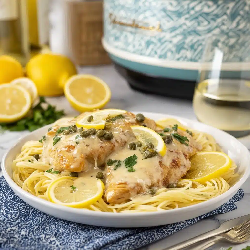 Slow Cooker Chicken Piccata Recipe - Recipe Image