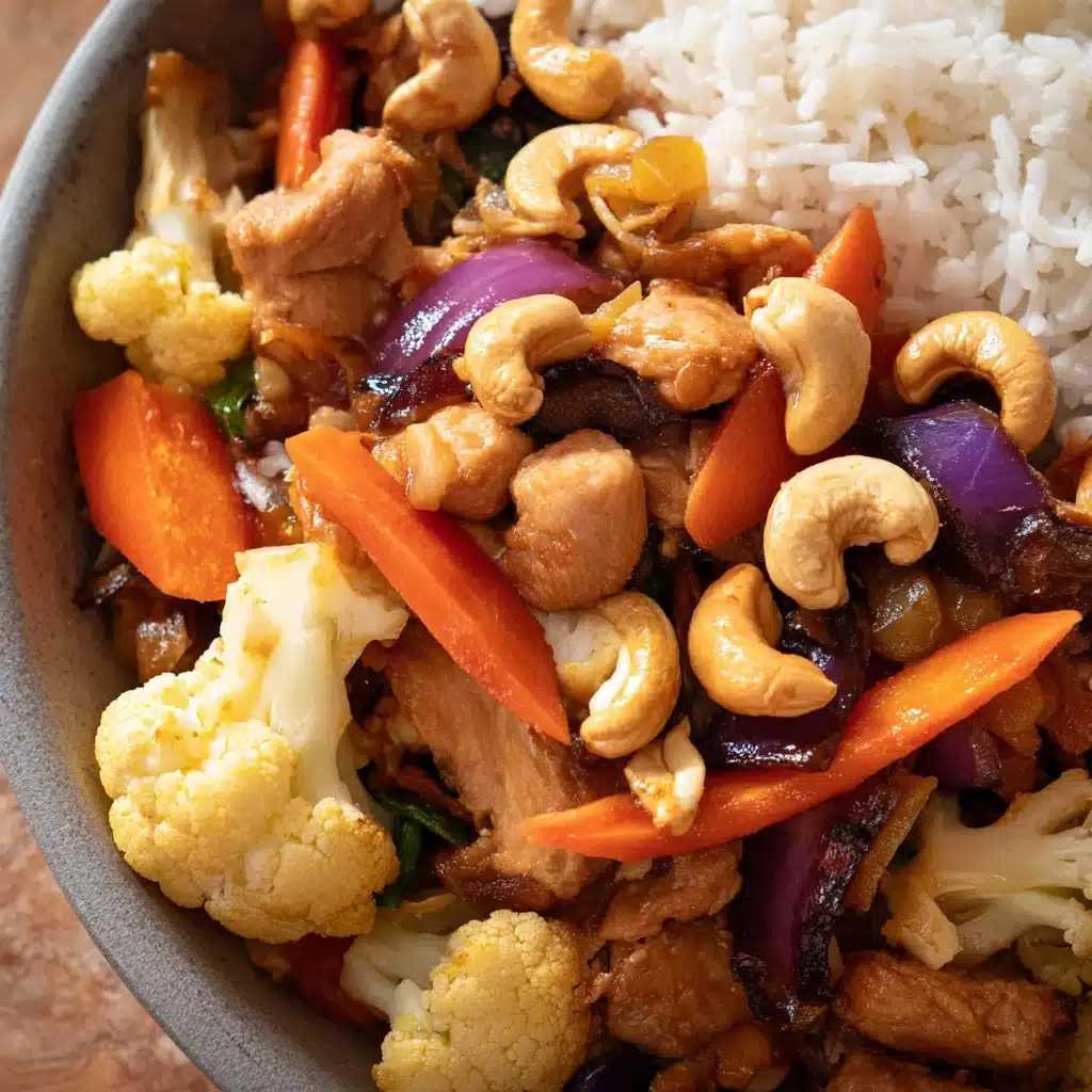 Thai Cashew Chicken Recipe - Recipe Image