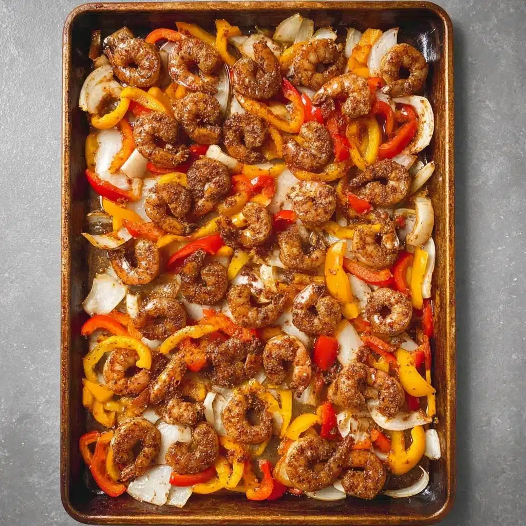 Sheet Pan Jerk Shrimp with Coconut Rice Recipe - Recipe Image