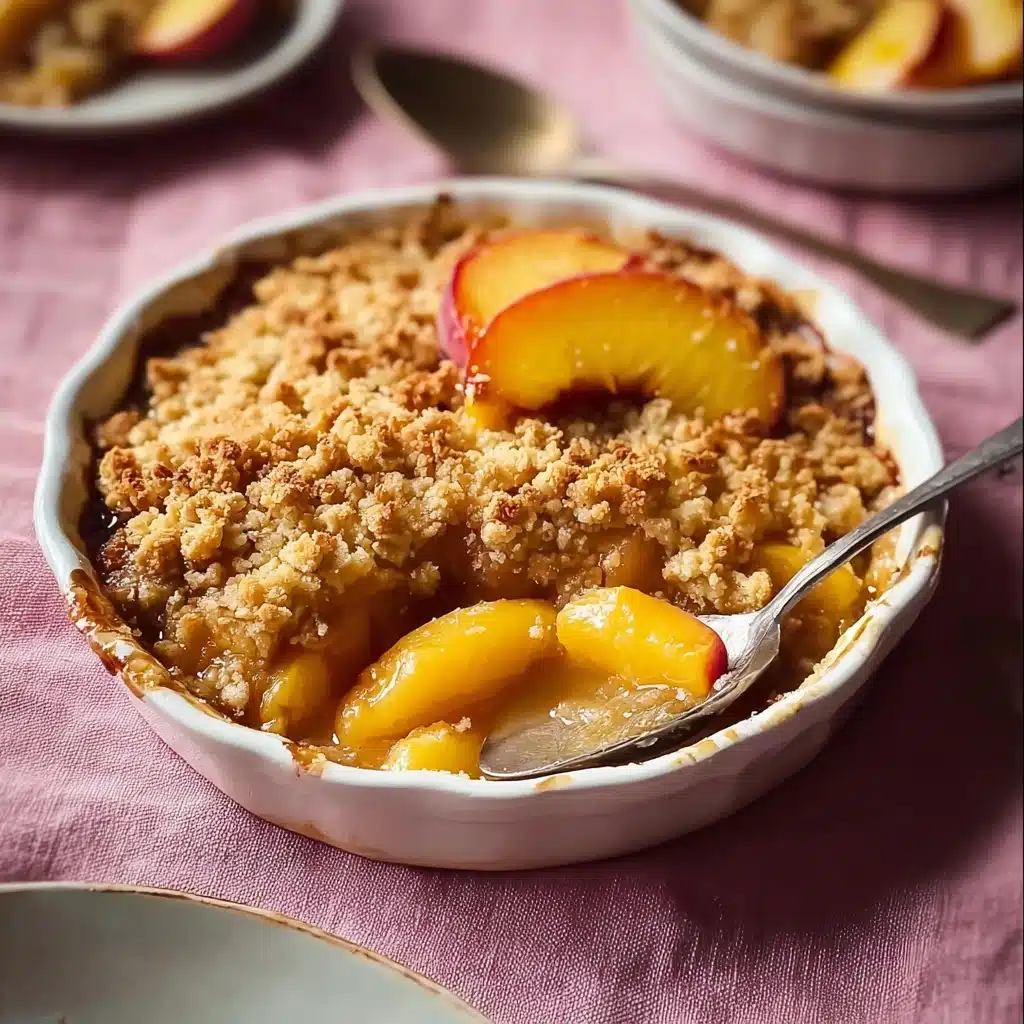 Improved Lazy Man Peach Cobbler Recipe - Recipe Image