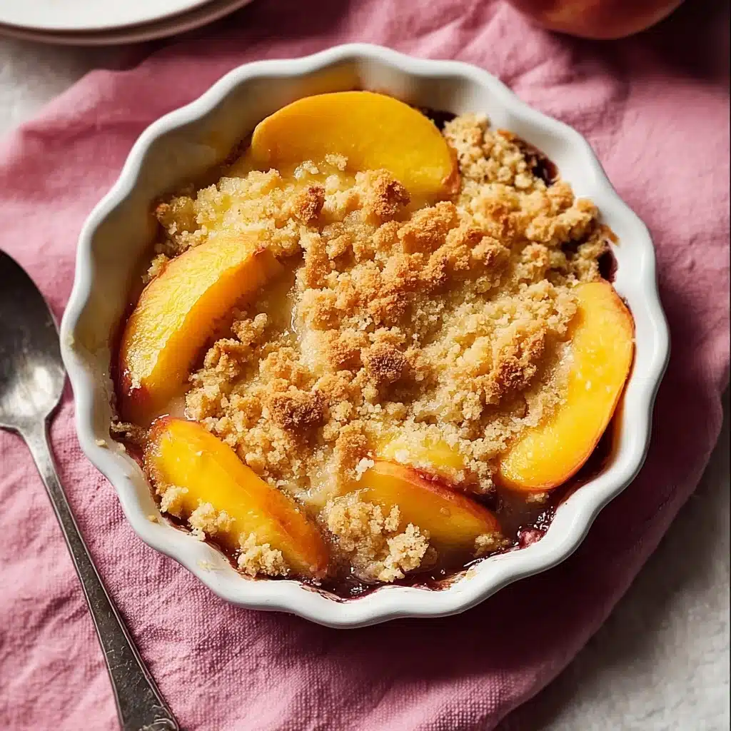 Improved Lazy Man Peach Cobbler Recipe - Recipe Image