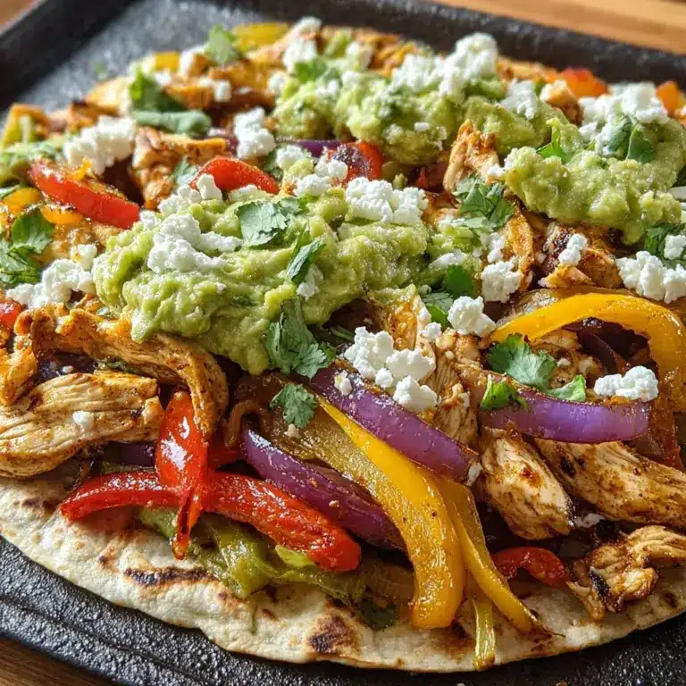 A Crowd + The Best Toppings For Fajitas! Recipe