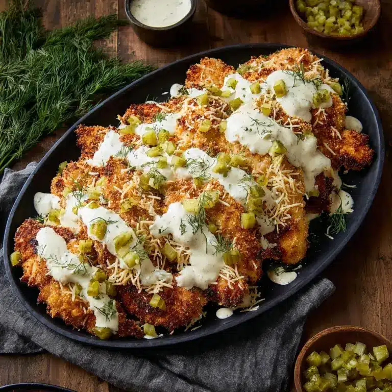 Dill Pickle Parmesan Chicken Recipe