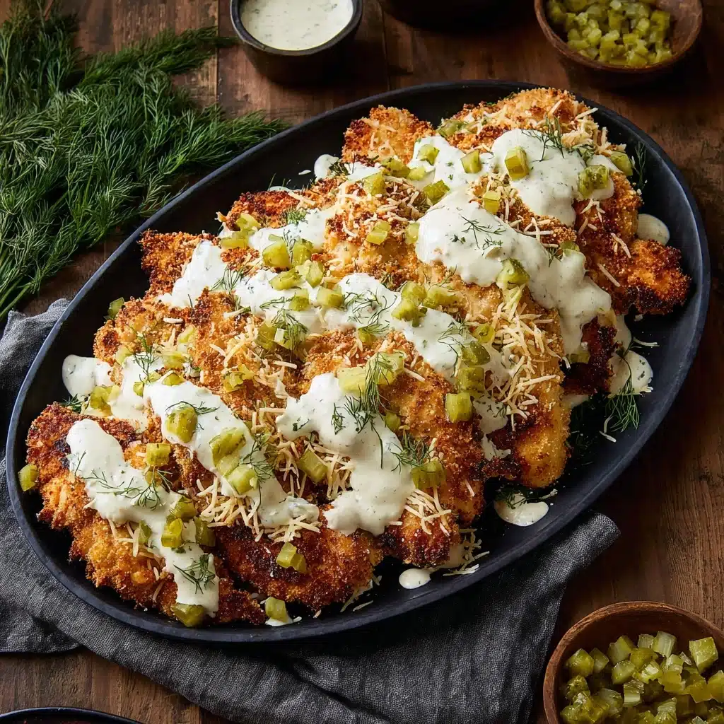 Dill Pickle Parmesan Chicken Recipe