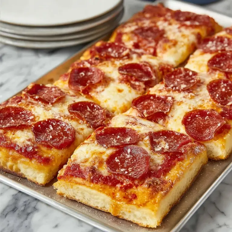 Sheet Pan Pizza Recipe