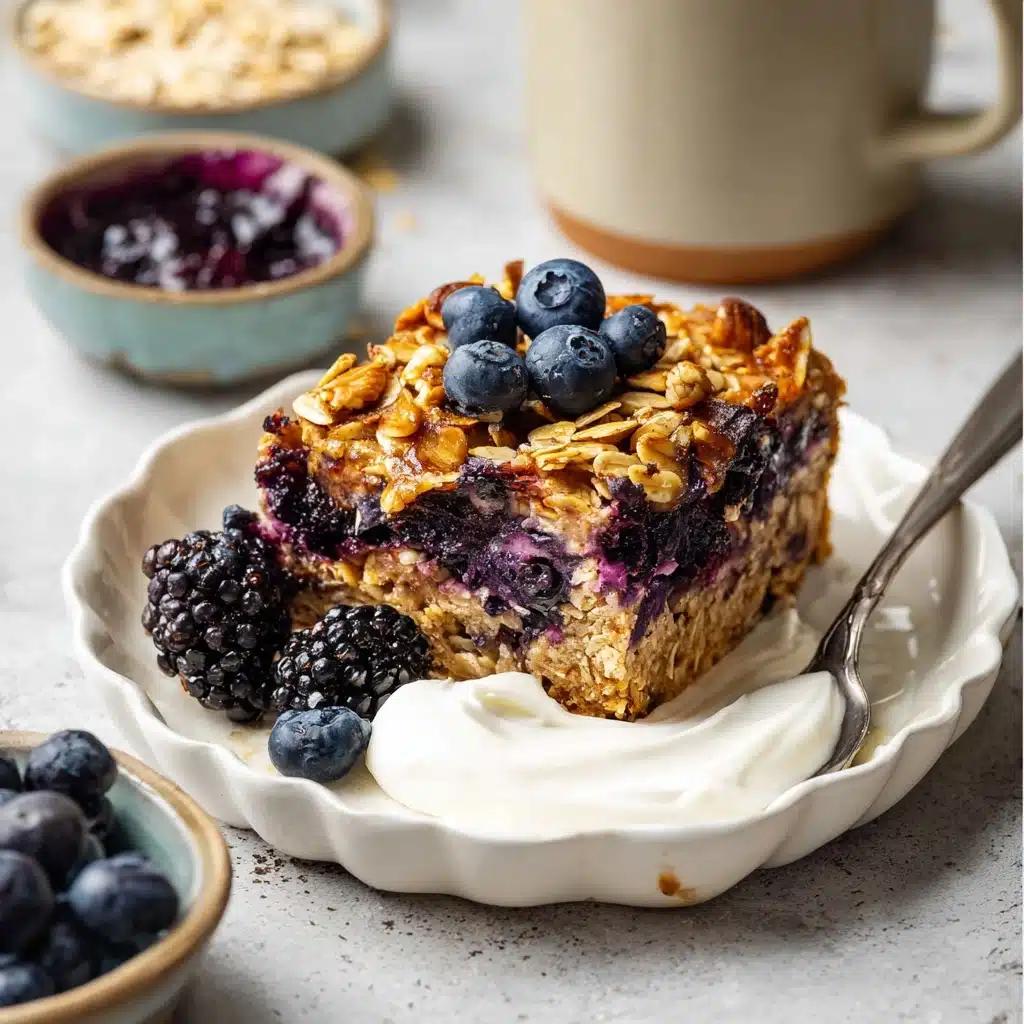 Protein Baked Oatmeal Recipe - Recipe Image