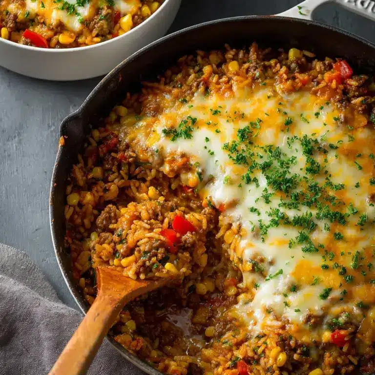 Beef and Rice Casserole Recipe