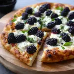 Blackberry, Basil & Ricotta Pizza Recipe