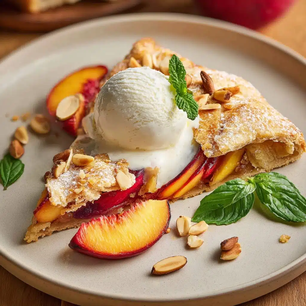 Peach Galette Recipe - Recipe Image