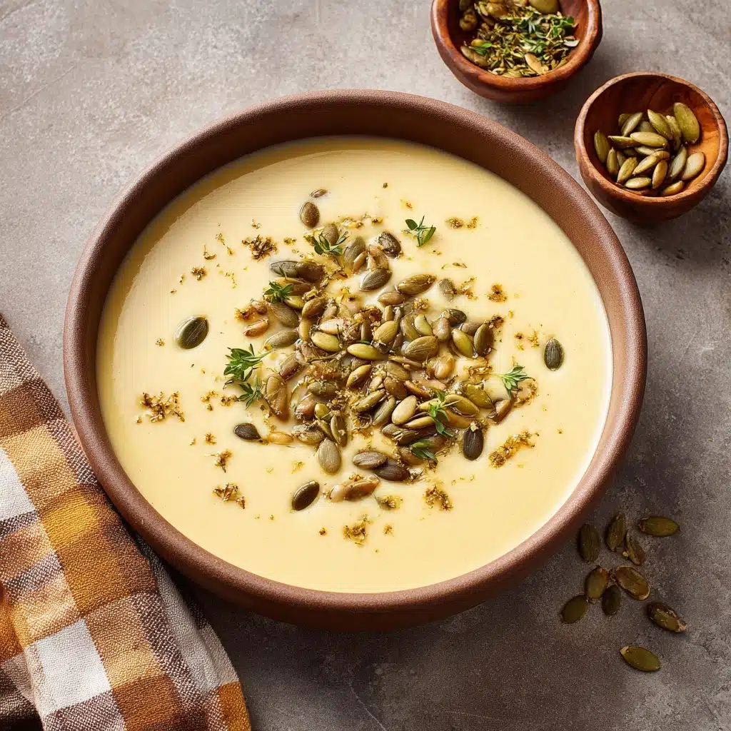 Creamy Roasted Acorn Squash Soup Recipe